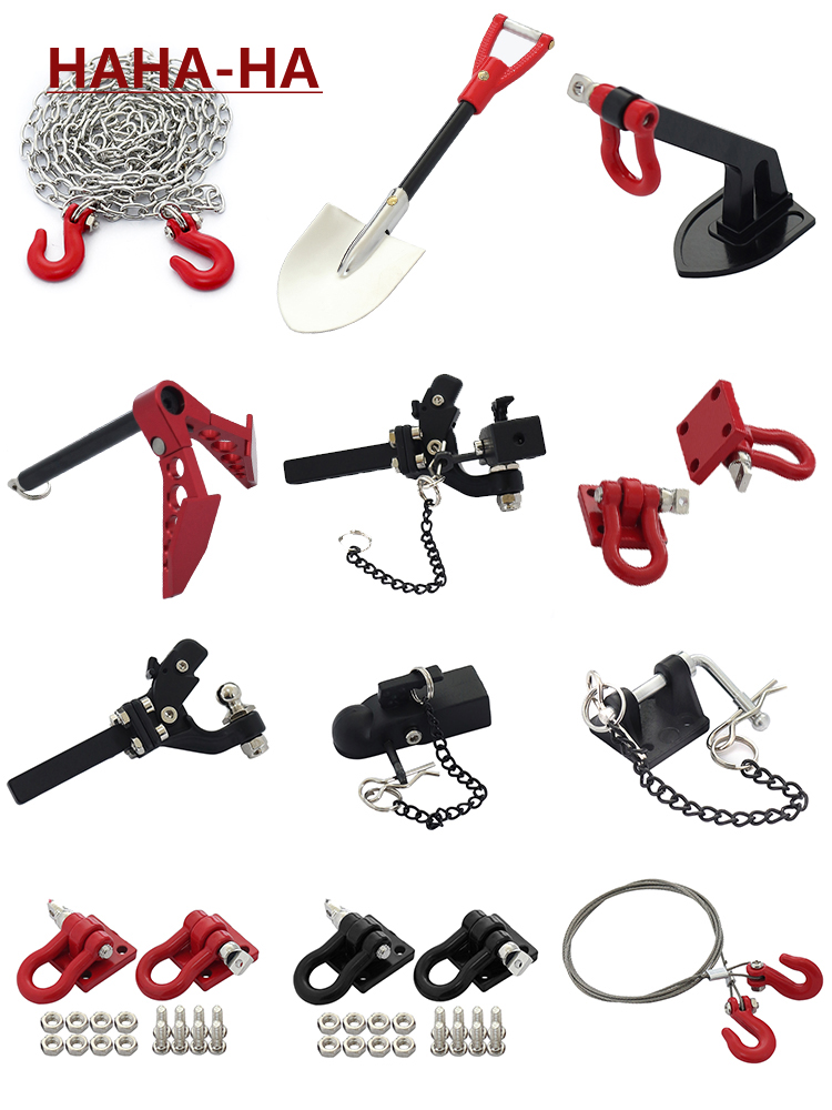 Heavy Equipment Trailer - RC Car Metal Trailer Tow Hook