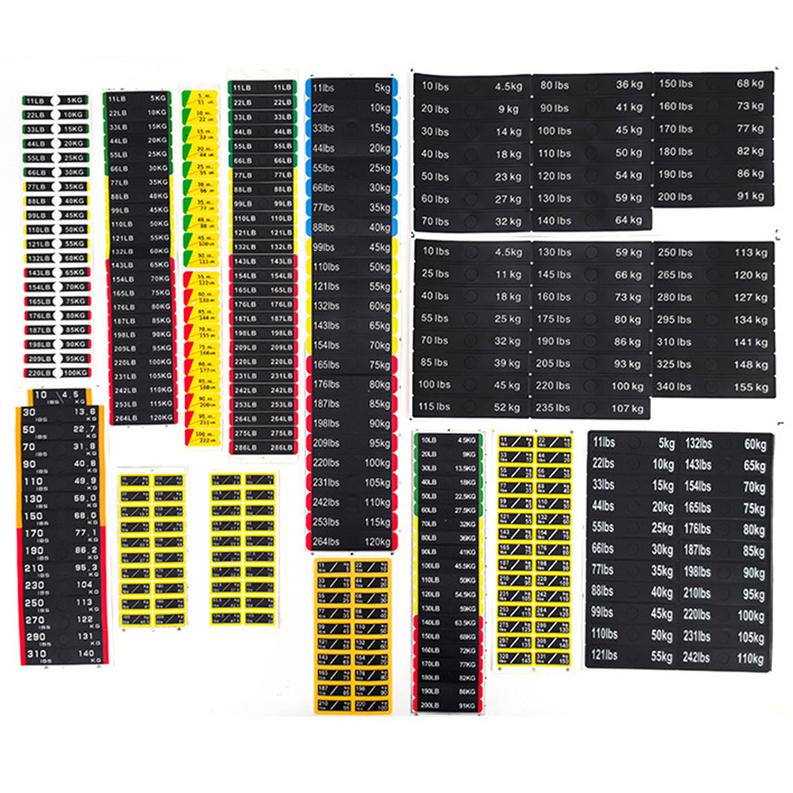Heavy Equipment Stickers - Circuit Breaker Label Sticker Weight Stickers