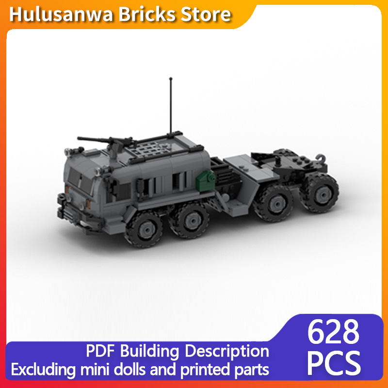 Heavy Equipment Lego - Military Heavy Truck Model MOC Building