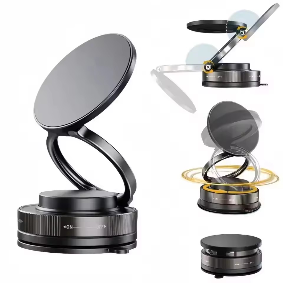 Vacuum Suction Cup Lifter - 2026 New Vacuum Magnetic Phone Holder