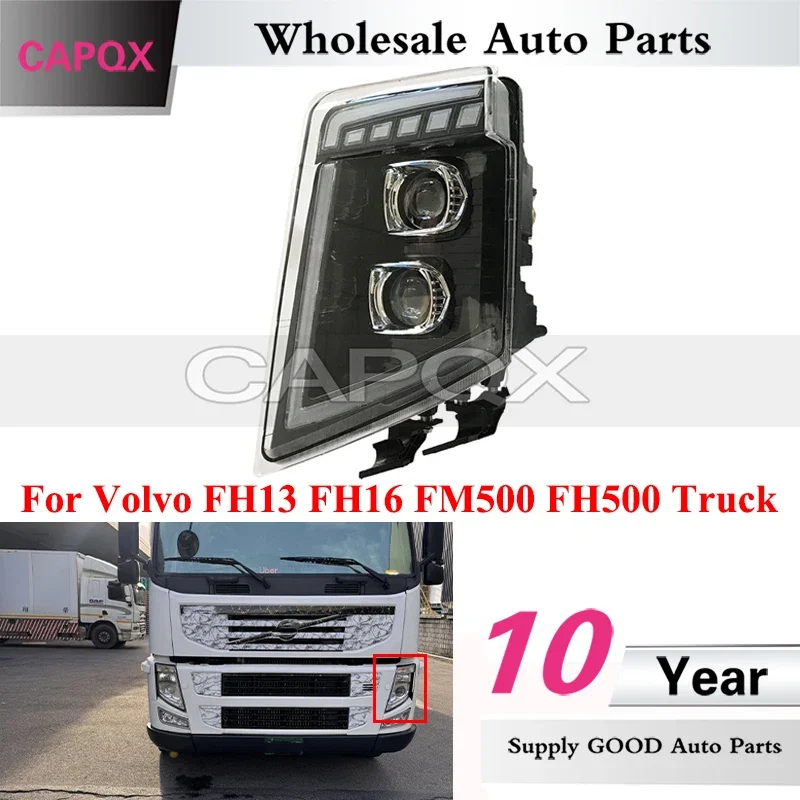 Heavy Equipment Volvo - CAPQX Front Bumper Headlight For Volvo