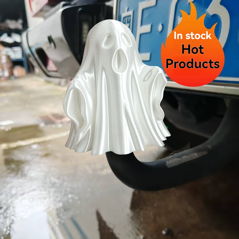 Heavy Equipment Trailer - Mighty Wolf Head Trailer Hook Cover