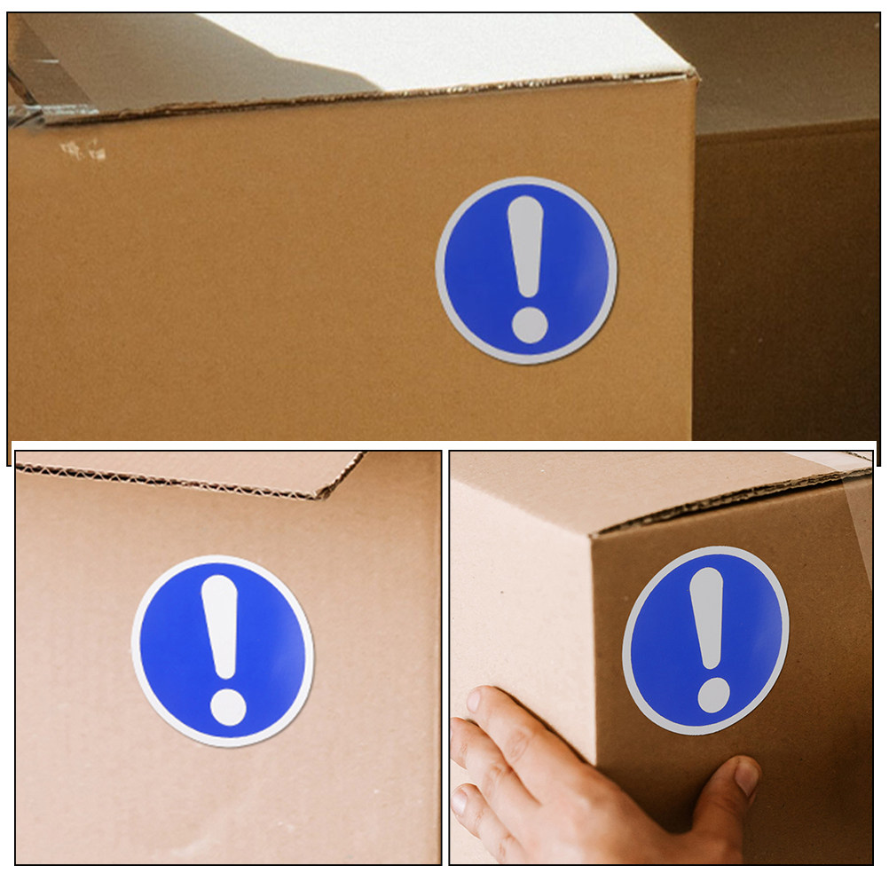 6Pcs Exclamation Warning Label – обзор и цена Heavy Equipment Stickers