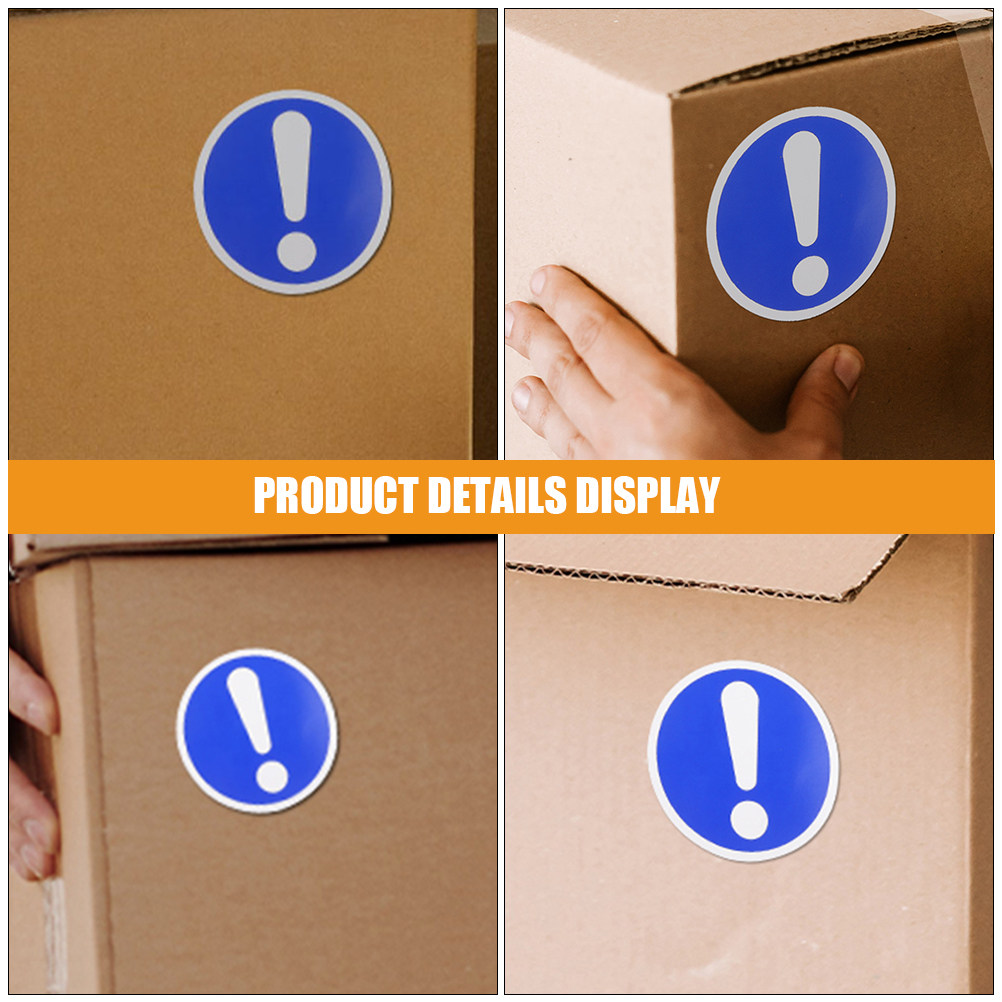 6Pcs Exclamation Warning Label – обзор и цена Heavy Equipment Stickers
