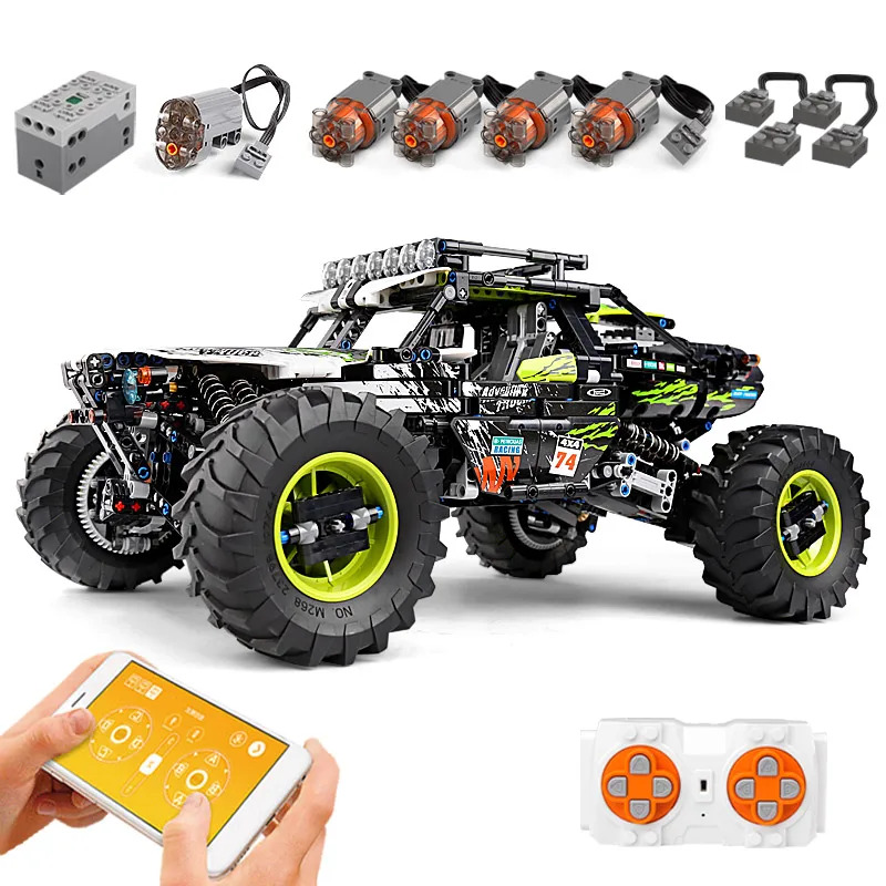 MOULD KING 18002S Technical RC – обзор и цена Heavy Equipment Lego