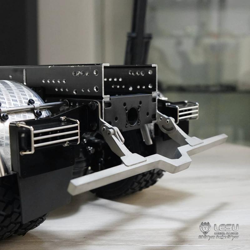 LESU 1/14 Tamiya Truck Dump Tr – обзор и цена Heavy Equipment Trailer