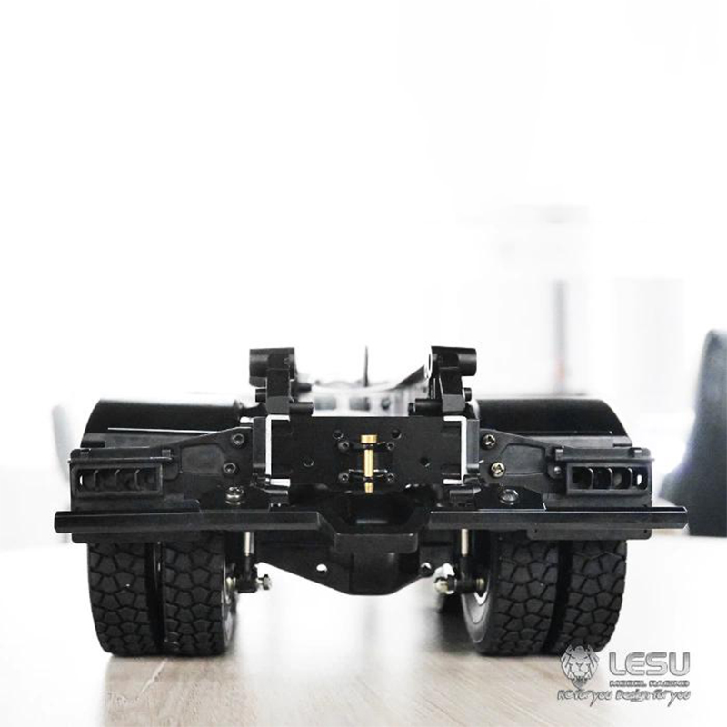 LESU 1/14 Tamiya Truck Dump Tr – обзор и цена Heavy Equipment Trailer