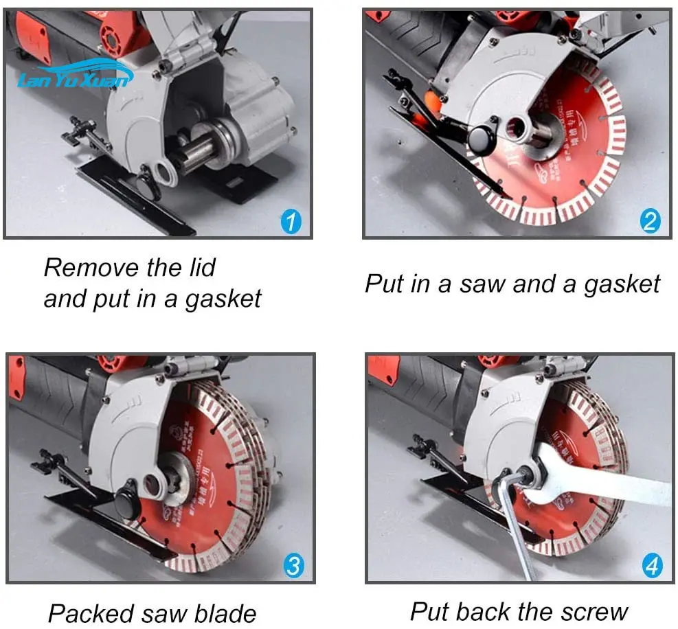 110/220v Wall Grooving Cutting – обзор и цена Brick Cutting Saw
