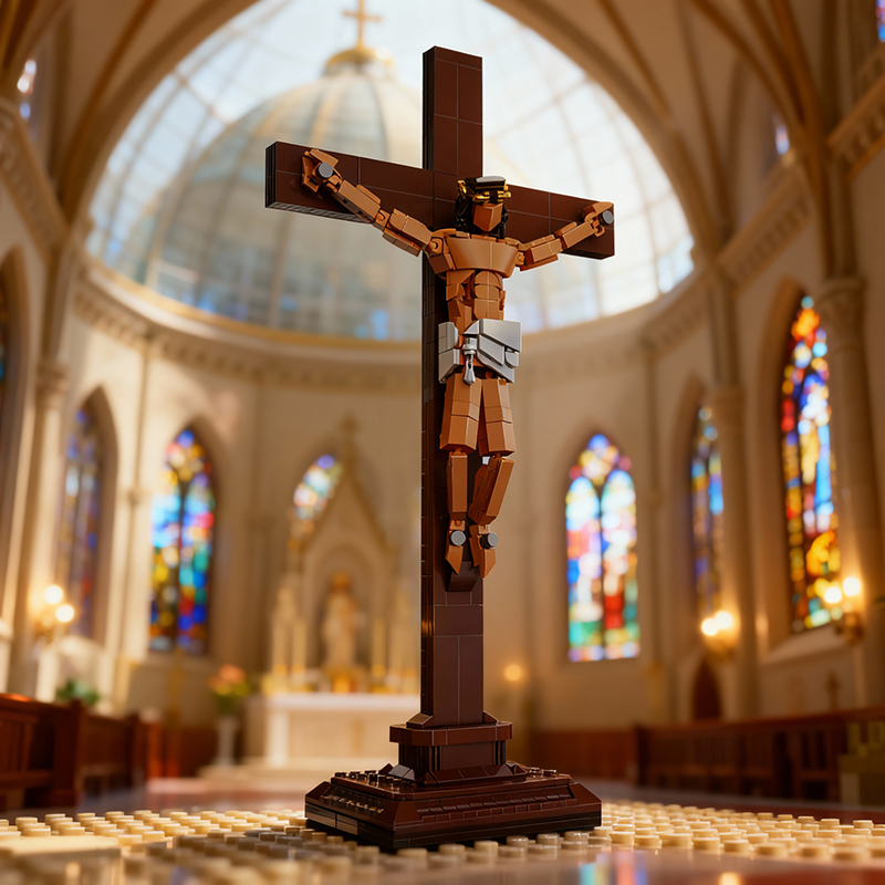 Good Friday Jesus Building Blo – обзор и цена Heavy Equipment Lego