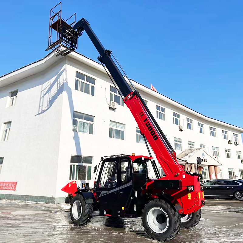 Heavy Duty 7M Reach Telehandle – обзор и цена Heavy Equipment Forklift