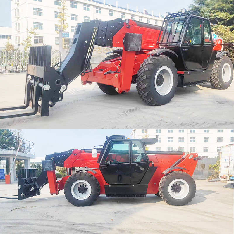 Heavy Duty 7M Reach Telehandle – обзор и цена Heavy Equipment Forklift