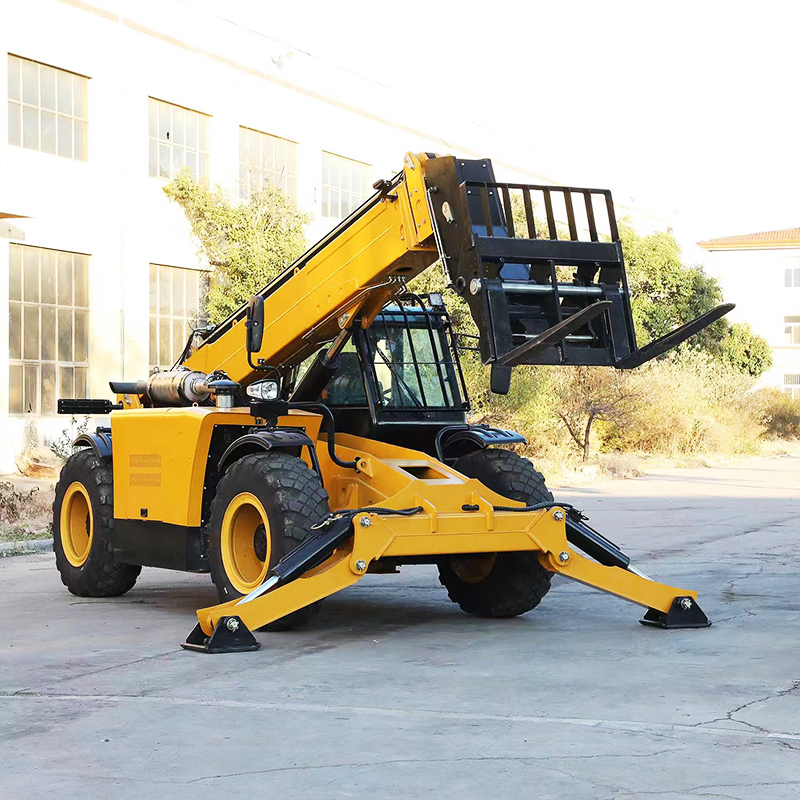 Heavy Duty 7M Reach Telehandle – обзор и цена Heavy Equipment Forklift