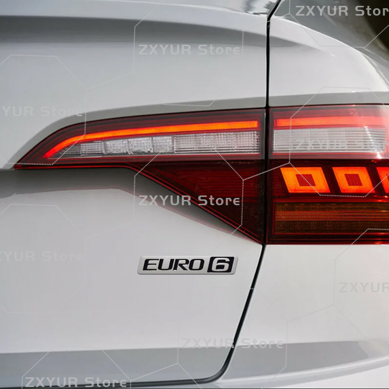 Metal EURO 6 Emblem Car Sticke – обзор и цена Heavy Equipment Volvo