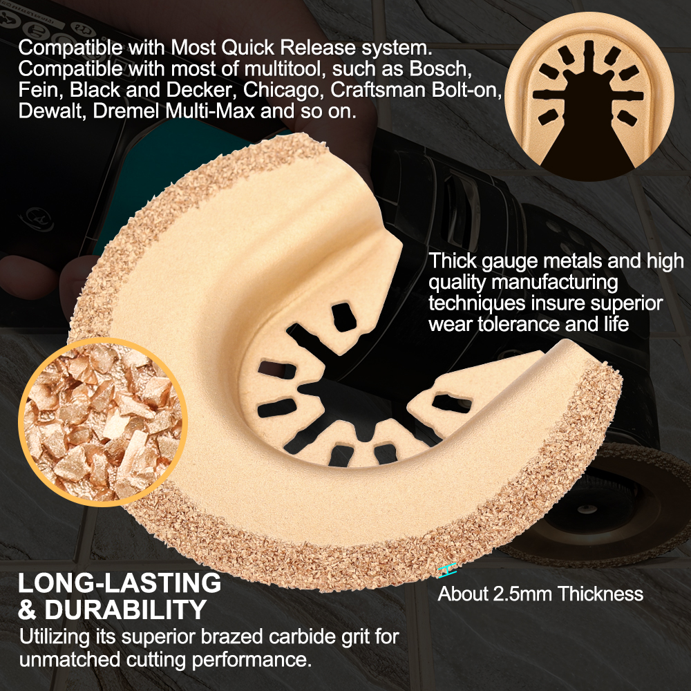 XCAN 2pcs Diamond Oscillating  – обзор и цена Brick Cutting Saw