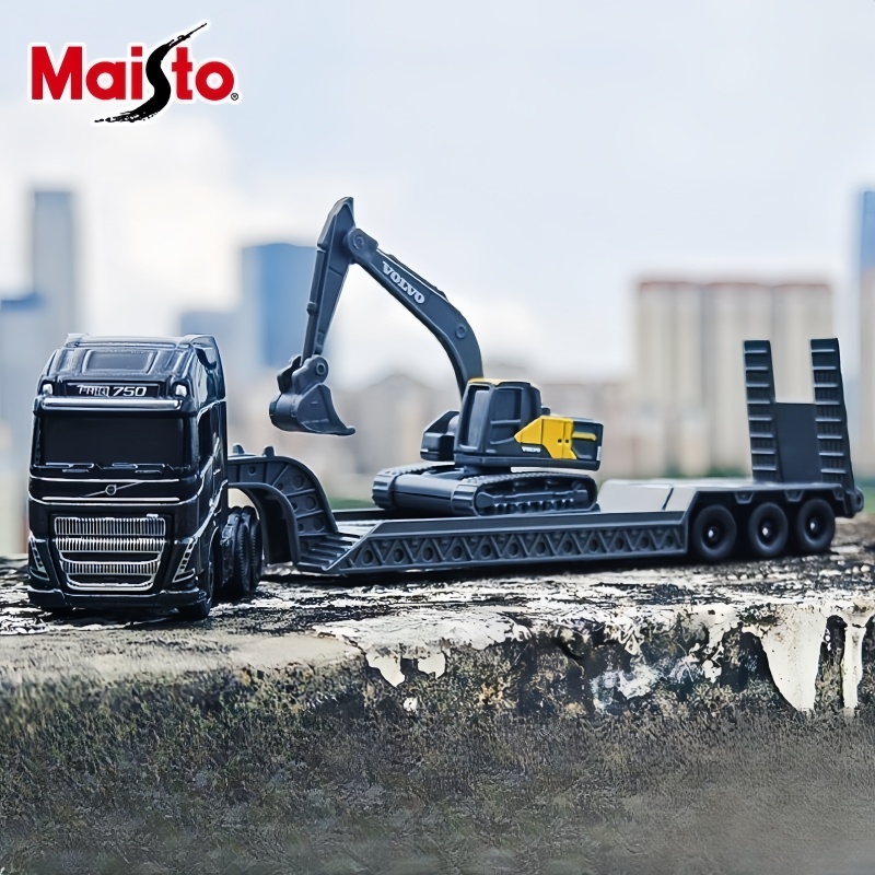 Maisto 1:64 Scania 770s Volvo  – обзор и цена Heavy Equipment Volvo