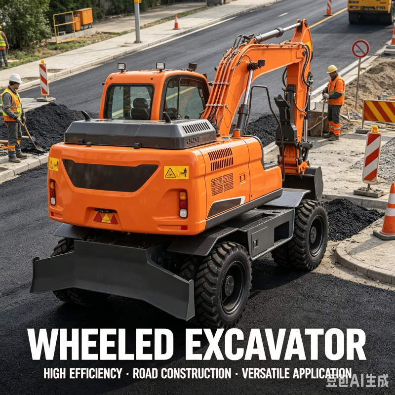 Durable Wheel Mounted Excavato – обзор и цена Heavy Equipment Working