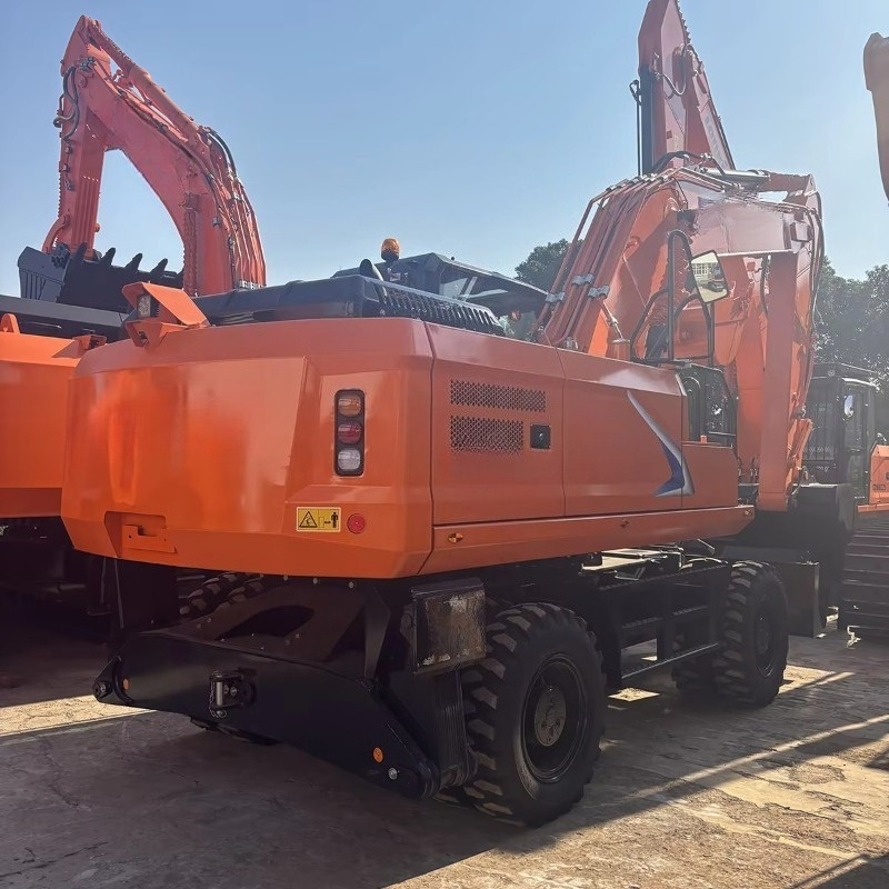 Durable Wheel Mounted Excavato – обзор и цена Heavy Equipment Working