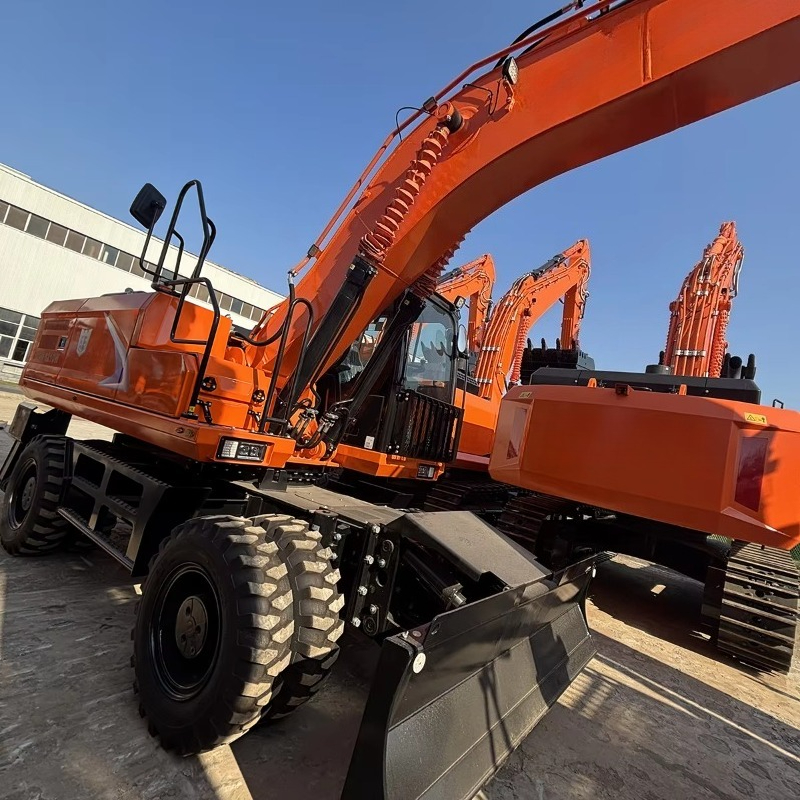 Durable Wheel Mounted Excavato – обзор и цена Heavy Equipment Working