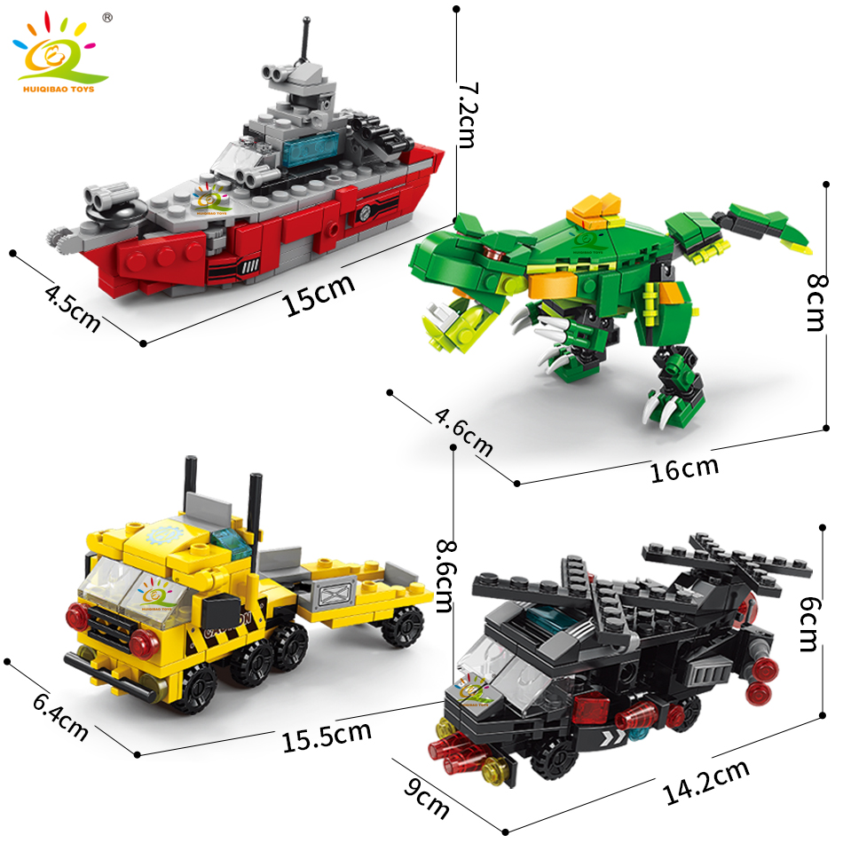 HUIQIBAO 6IN1 City Engineering – обзор и цена Heavy Equipment Lego