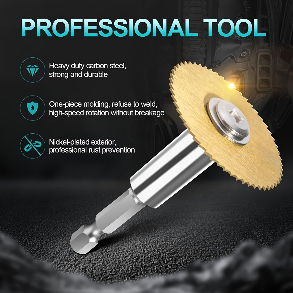 7pcs hex shank HSS saw blade s – обзор и цена Brick Cutting Saw