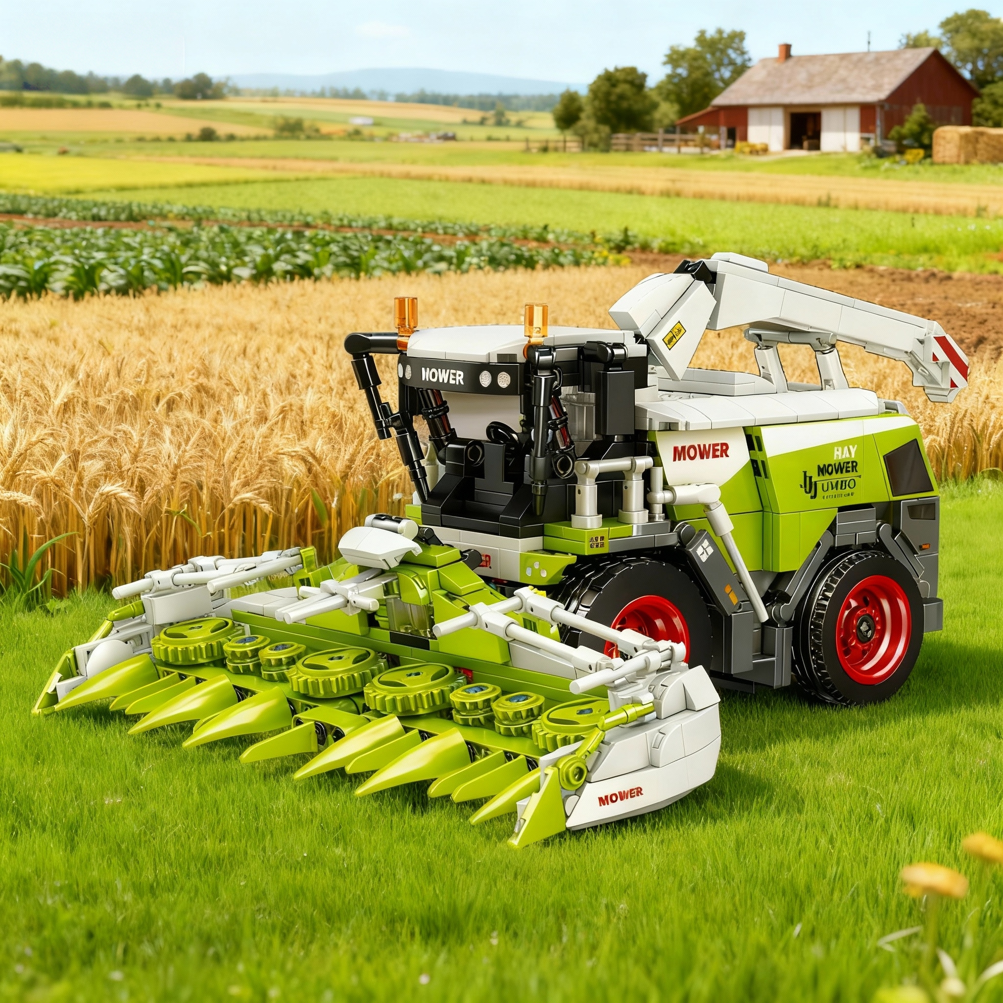 Farmer Truck model Building Bl – обзор и цена Heavy Equipment Lego